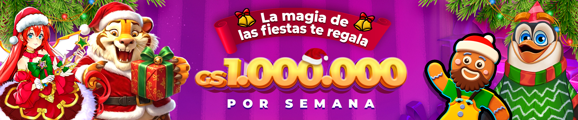 Gs1.000.000 POR SEMANA